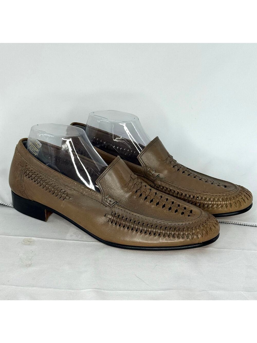 Vintage Florsheim Woven Loafers 10M